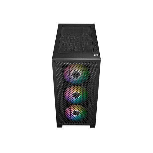 Cooler Master Elite 301, Plastic/Steel, Tempered glass, Mini Tower Case