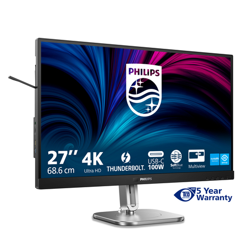 Philips 6000 series (27B2U6903/00), (27") 3840 x 2160 pixels, 4K UHD LED Monitor