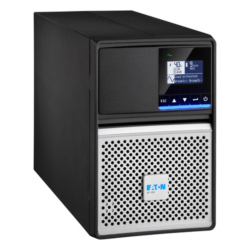 Line-Interactive Eaton UPS with LCD display and 8 C13 outlets