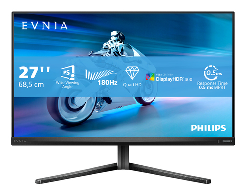 Philips Evnia 5000 (27M2N5500/00), (27"), 2560 x 1440 pixels, QHD LCD Monitor