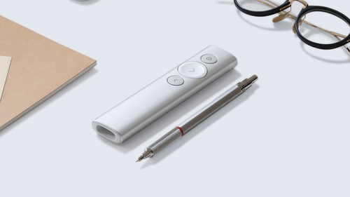 Logitech Spotlight, Bluetooth/RF, USB, 30 m, Remote Control