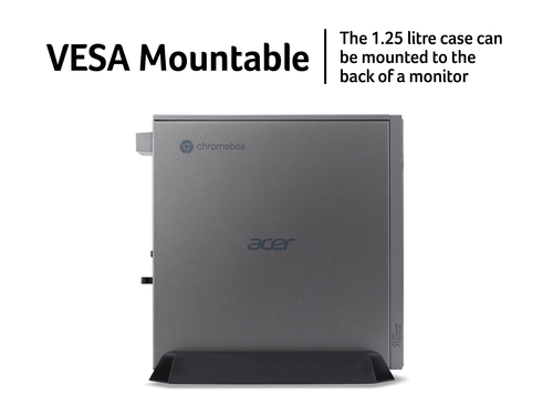Acer Chromebox CXI5, Intel® Core™ i5, i5-1235U, 8 GB, 256 GB, Desktop PC