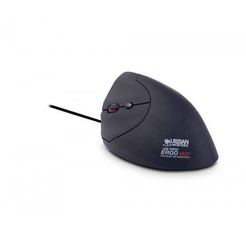 Urban Factory ERGO Next, Left-hand, Optical, USB Type-A, 3600 DPI, Mouse