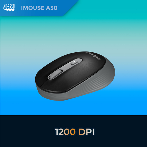 Adesso (IMOUSE A30B), Ambidextrous, Optical, RF Wireless, Mouse