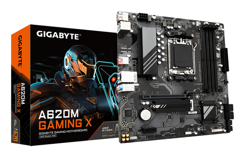 Gigabyte A620M GAMING X AMD AM5 Micro ATX  Motherboard