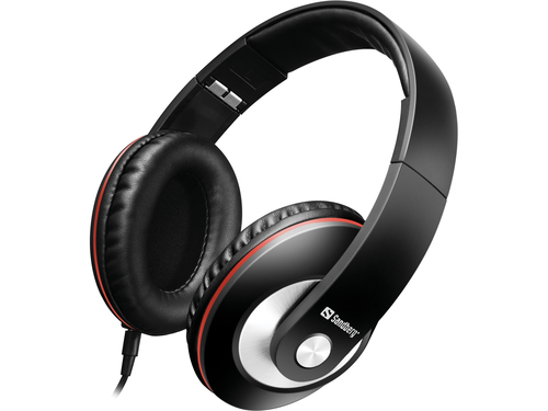 Sandberg Play'n Go, Wired, 20 - 20000 Hz, Headset/Headphones, Black