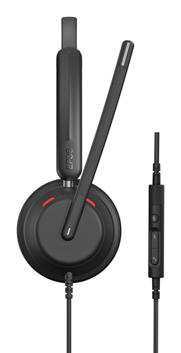 EPOS IMPACT 760T, Wired, 20 - 20000 Hz, Headset/Headphones, Black