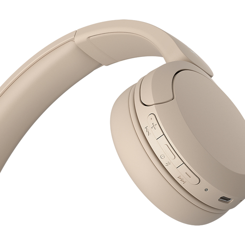 Sony WH-CH520, Wireless, 20 - 20000 Hz, Headset/Headphones, Cream