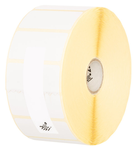 Zebra Z-Select 2000T, Self-adhesive printer label, Thermal transfer White Roll