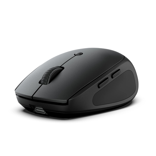 JLab Go Recharge, Ambidextrous, Bluetooth + USB Type-A, 1600 DPI, Mouse