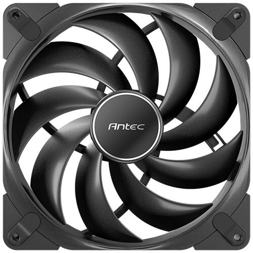 Antec 0-761345-40035-0, 1500 RPM 14 cm 4-Pin Cooling fan, Black