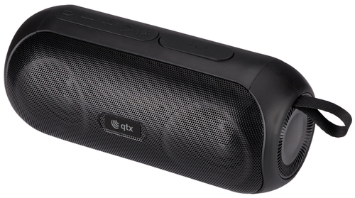 Qtx 100.619UK wireless speaker showing USB Type-C port