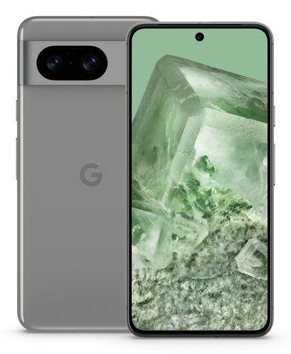 Google Pixel 8 , 15.8 cm (6.2"), 1080 x 2400 pixels, 8 GB, 128 GB, 50 MP, Green, Grey