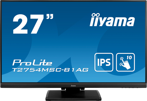 iiyama ProLite 27” PCAP 10pt 1920 x 1080 pixels, Full HD LED Monitor Black