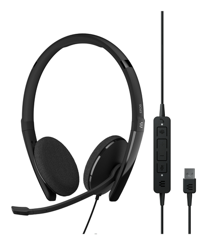 EPOS ADAPT 160T USB II, Wired,  20 - 20000 Hz, Headset/Headphones, Black