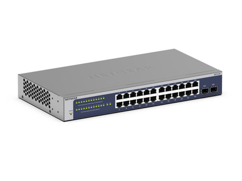 NETGEAR GS724Tv6,  L2+/L3, Gigabit Ethernet Managed Switch