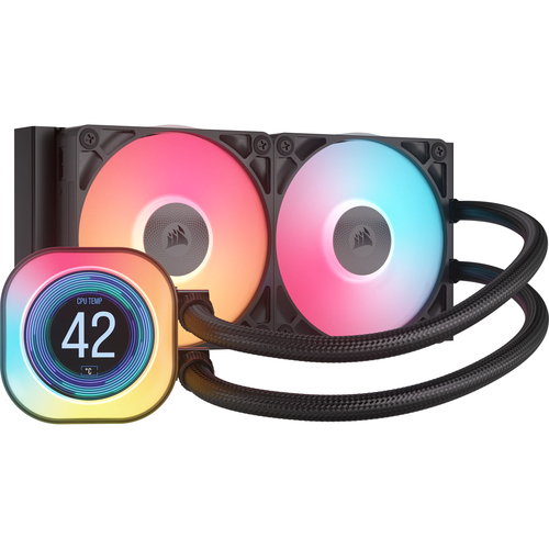 Corsair iCUE LINK TITAN 240 RX LCD, Air cooler