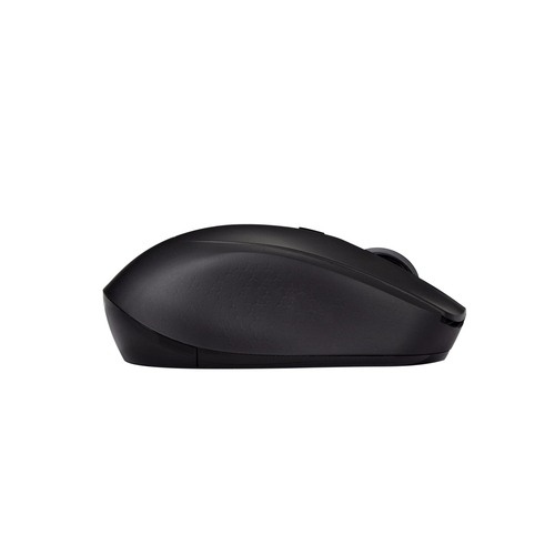 V7 MW350 Wireless Pro Silent Mouse, Ambidextrous, Optical, RF, 1600 DPI, Black