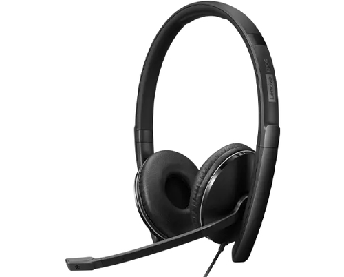 Lenovo (4XD1M39029), Wired, 20 - 20000 Hz, Headset/Headphones, Black