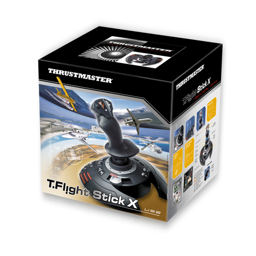 Thrustmaster (4160526) T.Flight Stick X Joystick, for PC/PS3