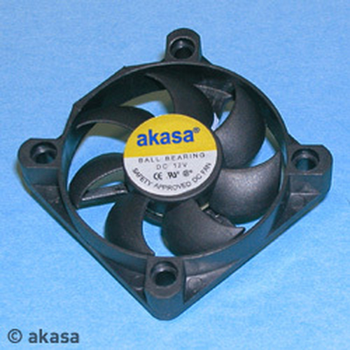 Akasa AK-4010MS, Black Case Fan, Fan, 5.62 CFM, Black, 12V