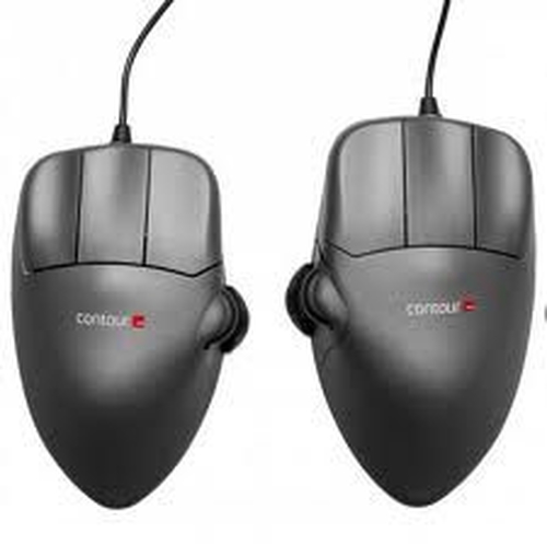 Contour Design Ergonomic, Right-hand, Optical, USB Type-A, 1200 DPI, Mouse