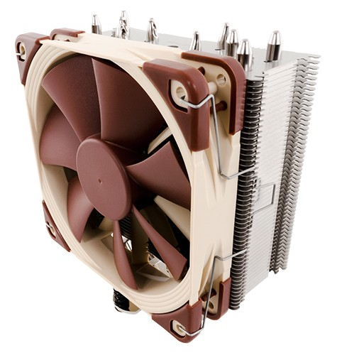 Noctua NH-U12S, Cooler, 12 cm, 1500 RPM, 93.4 m³/h, Brown, Stainless steel
