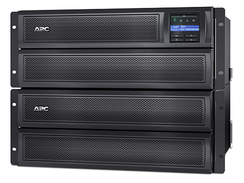 APC SMX3000LV UPS with included input power and USB cables