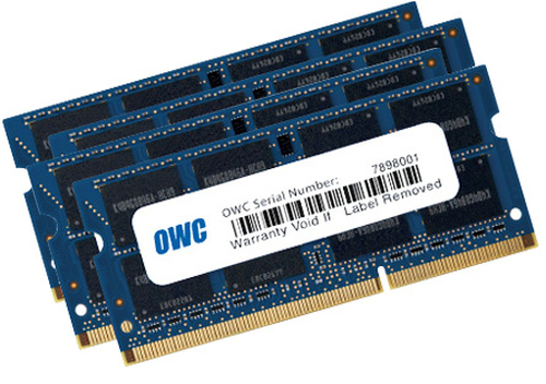 OWC(OWC1600DDR3S32S),32GB,DDR3, 1600 MHz, 204-pin SO-DIMM, Blue