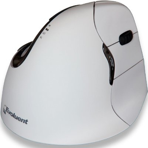 Evoluent Verticalmouse 4, Optical, Bluetooth, 2600 DPI