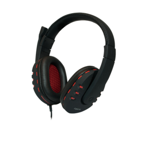 LogiLink HS0033, Wired, 20 - 20000 Hz, Headset/Headphones, Black