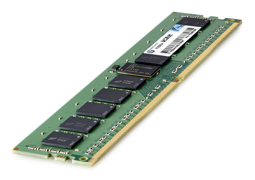 HPE (726719-B21) 16GB, DDR4, 2133 MHz, 240-pin DIMM RAM front view