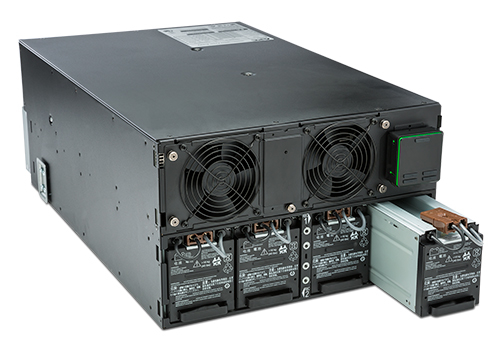 APC Smart-UPS double-conversion online UPS installed in server rack