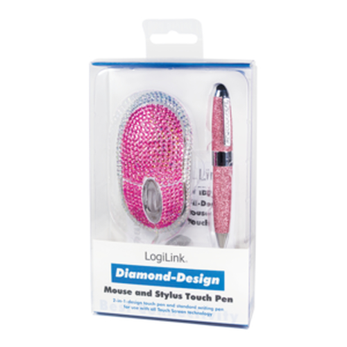 LogiLink (ID0124), Optical, USB Type-A, 800 DPI, Mouse