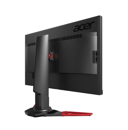 Acer Predator XB271HU monitor showing QHD resolution, vivid IPS colors