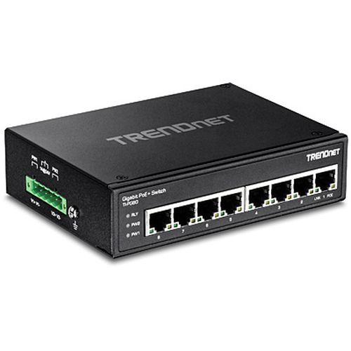 Trendnet (TI-PG80), L2, Gigabit PoE, Unmanaged Network Switch