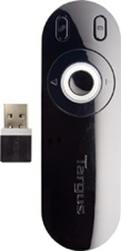 Targus Laser Presentation Remote, USB, 15 m, Black