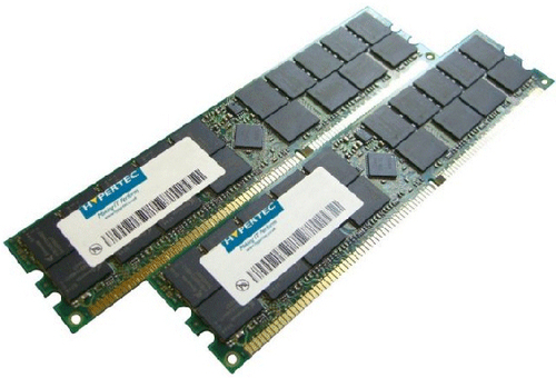 Hypertec 2GB PC2700 Kit (Legacy), DDR, 2 x 1 GB 333 MHz, 184-pin DIMM