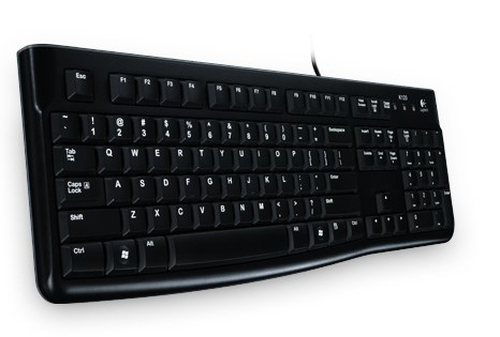 Logitech Keyboard K120 for Business Full Size Wired USB AZERTY  | 920-002515