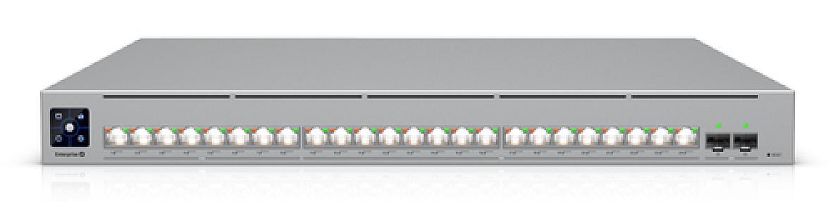 Ubiquiti UniFi (ECS-24-PoE-UK), L2/L3, 10G Ethernet PoE, Managed Switch