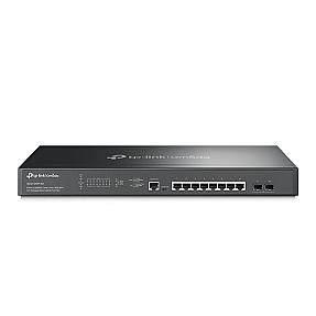 TP-Link Omada 8-Port 2.5GBASE-T, 8-Port PoE+, 2Port 10GE SFP+ L2+ Managed Switch