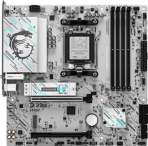 MSI B840M GAMING PLUS WIFI6E micro ATX motherboard front view