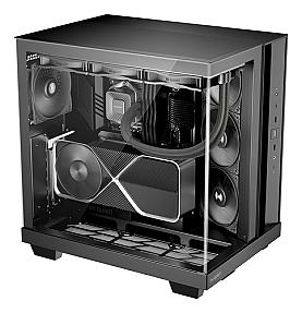 sleek be quiet! Light Base 500 ATX midi tower showing front LED indicators