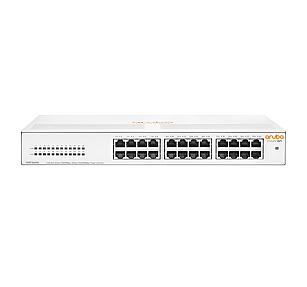 HPE Aruba Instant On 1430 unmanaged switch with 24 gigabit ports for fast, reliable networking