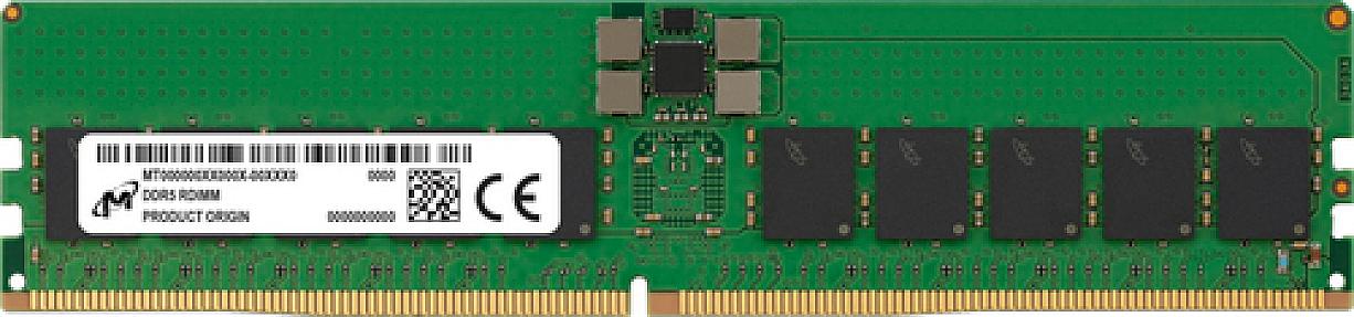 Micron MTC20F1045S1RC48BA2R 32GB DDR5 ECC RDIMM RAM front view