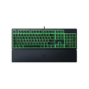 Razer Ornata V3 X wired gaming keyboard front view UK QWERTY