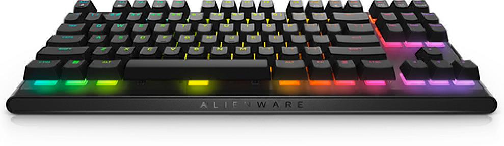Alienware AW420K tenkeyless mechanical gaming keyboard with Cherry MX Red switches