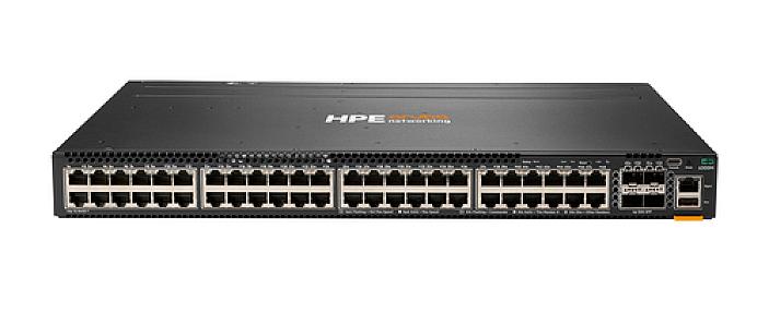 HPE Aruba Networking CX 6300M 48 port 1GbE L3 managed switch with 4 SFP56 uplinks