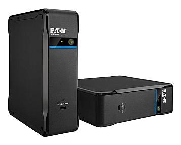 Eaton 3P Ellipse 900 tower UPS black compact design full view