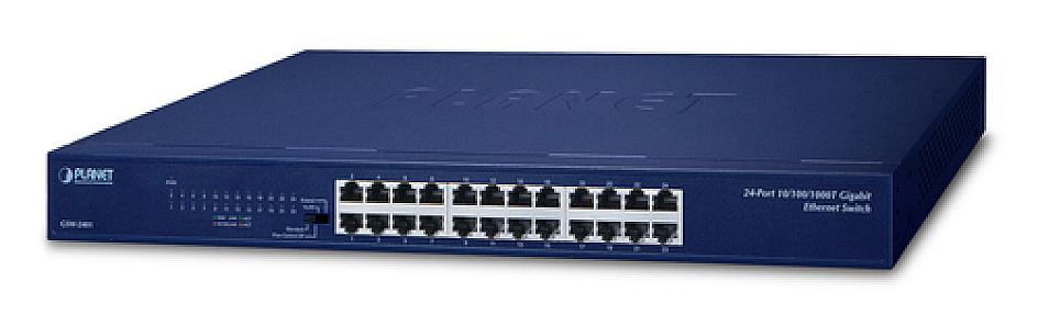 PLANET (GSW-2401), Gigabit Ethernet, Unmanaged Switch